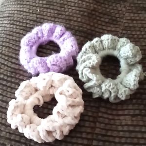 Homemade scrunchies